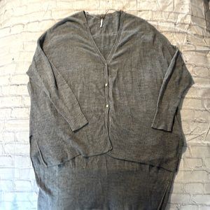 Free People Size Small Long Cardigan